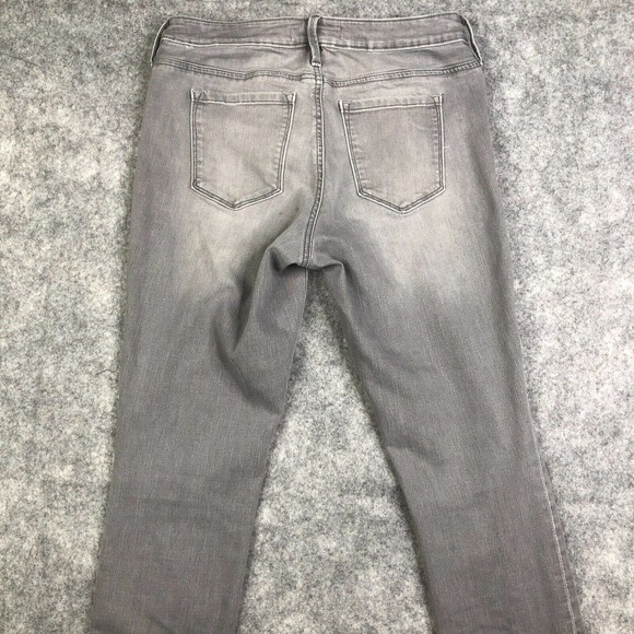 Athleta Sculptek Skinny Jeans in Granite Wash Gray Stretch Denim Size 8 Casual - Picture 12 of 14